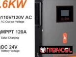 Inversor Solar Híbrido PowMr 3.6KW 24V MPPT 120AInversor Solar Híbrido PowMr 3.6KW 24V MPPT 120A