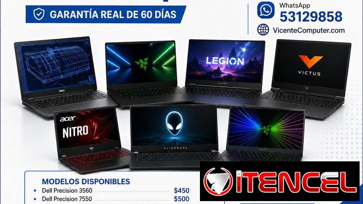 👉Laptops Potentes para Juegos y Edición‼️en Vicente Computer