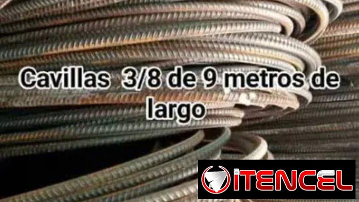 Cabillas de 3/8 de 9 metros y Rollos de cerca pirle