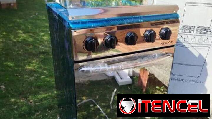 Cocina MILEXUS (Gas) 4 hornillas  con Horno.Factura, Garantía y Domicilio Gratis.Nueva en Caja.
