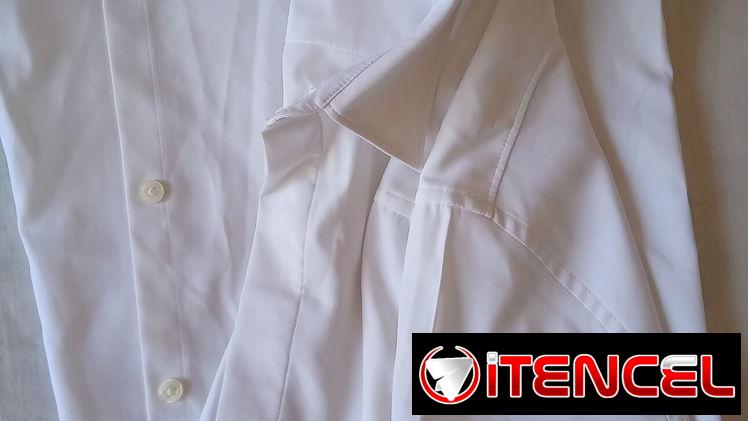 Camisa blanca de mangas largas talla L Marca Perri Ellys