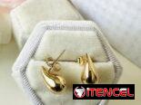 Aretes originales Oro 10K. El precio varía según el modelo. LM joyería. Garantía en su compra