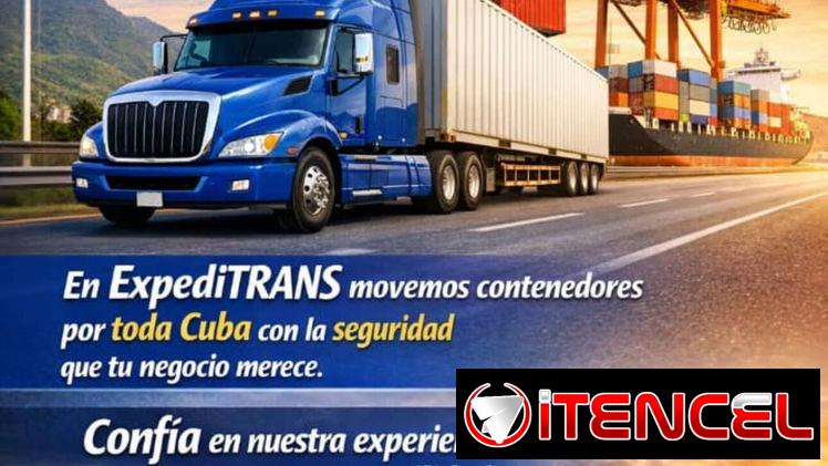 Movemos contenedores por toda Cuba