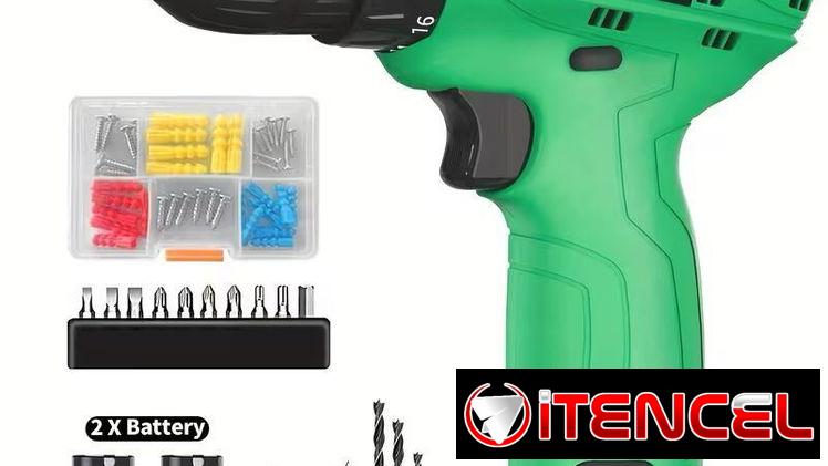 🔧⚡ TALADRO INALÁMBRICO 12V CON KIT COMPLETO DISPONIBLE ⚡