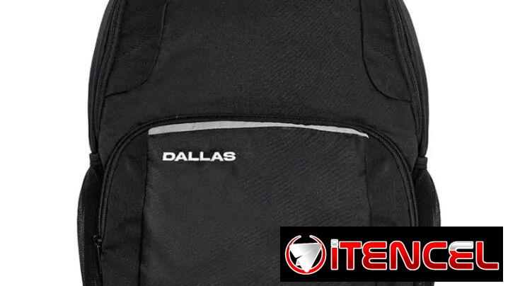 Mochila Unno Tekno Dallas Para Laptop 15.6″ Resistente Con Compartimento Acolchado y Bolsillos Múltiples