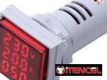 ⚡📊 MEDIDOR DIGITAL 3 EN 1 AC – VOLTAJE / CORRIENTE / FRECUENCIA 🔥