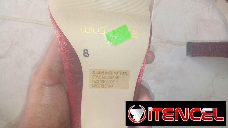 Zapatos de tacón rojos – Talla 41