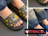 Chancletas de baño para niñas y niños