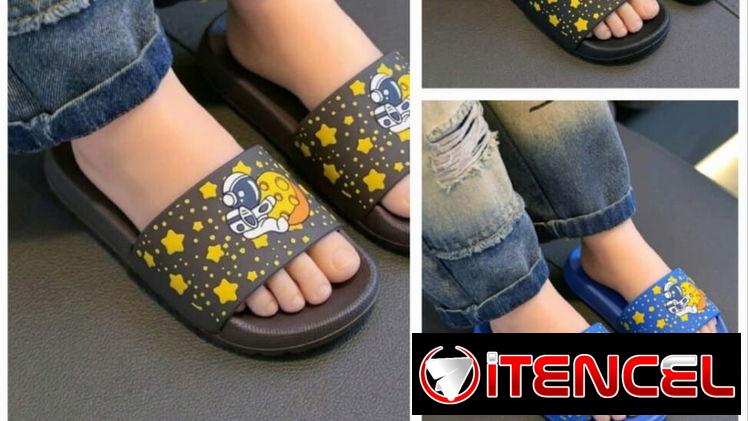 Chancletas de baño para niñas y niños
