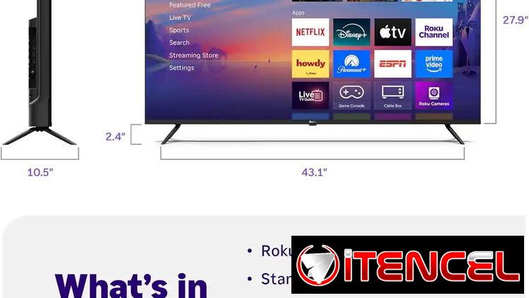 SE VENDE Smart TV 55″ Hisense 2025 PRECIO: 460 USD