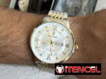 Reloj de hombre marca poedagar nuevo de acero inoxidable resistente al agua