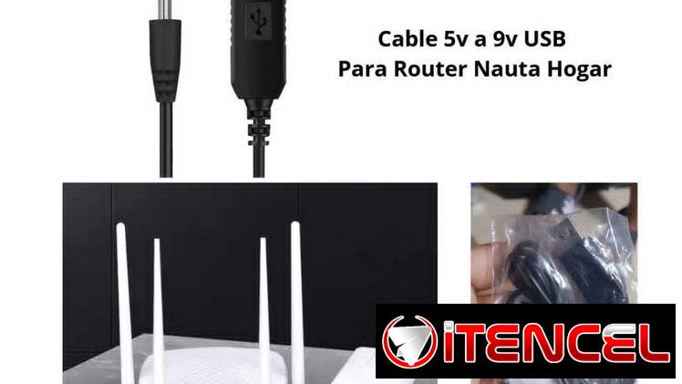 🎮⛩️Cable 5v a 9v para router— 💲10 USD🎸