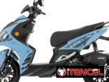 Moto italika, totalmente nueva en su huacal