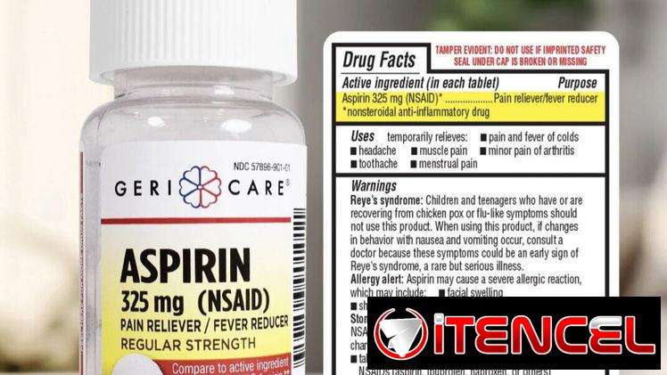 Aspirina 325 mg 100 tabletas
