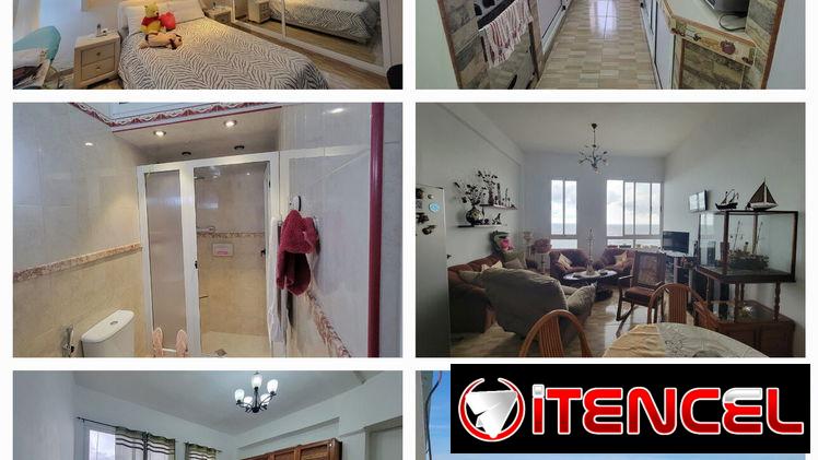 Apartamento con vistas al mar desde todos sus espacios con todo adentro