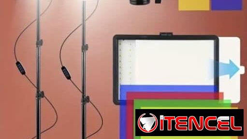 Tripode +panel Led 1.70 y 1.10 📌..