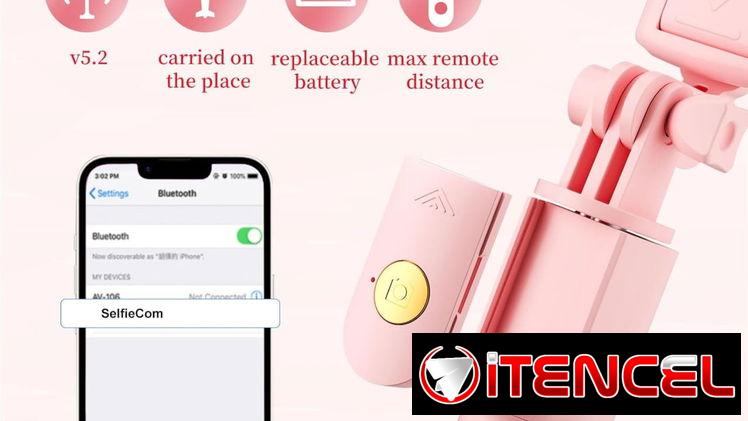 * Palo Selfie Multifuncional Rosa 37″