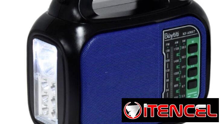 Radio + Bluetooth + Linterna