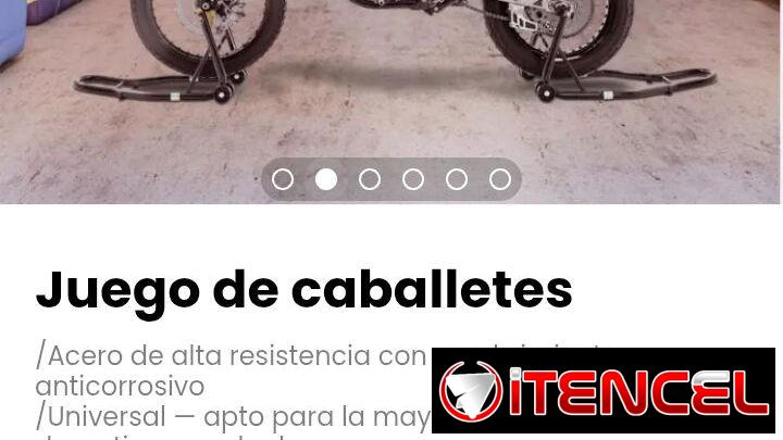 Juego de caballetes. Universal — apto para la mayoría de motos deportivas y naked
