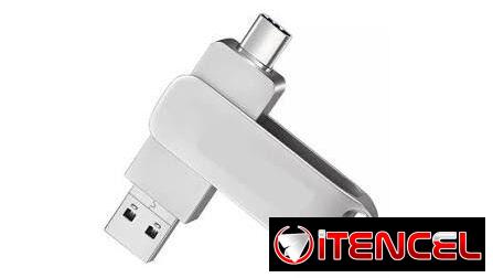 Memoria PC Usb 32gb Usb 3.1 Usb Type C  Dual Conector Sirve OTG Nueva Sellada 58483450