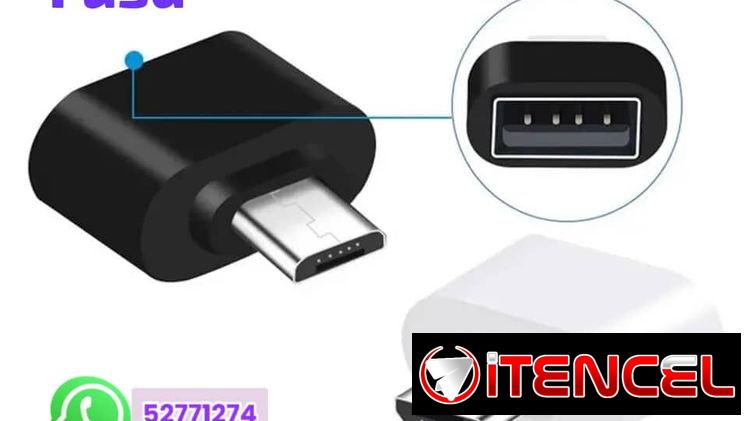Relojes OTG tipo C y V8 balun conectores grill