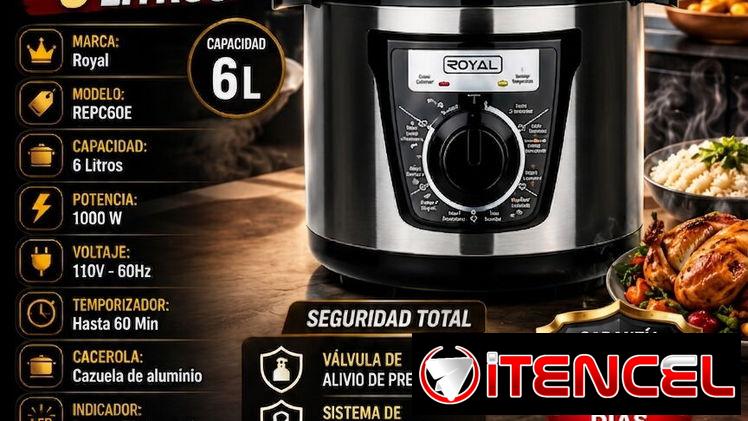 🍛 6 LITROS 🍛 OLLA REINA ROYAL DE 6 LITROS. MENSAJERIA CON FACTURA Y GARANTIA. 📲 54833699