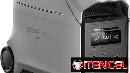 Ecoflow DELTA 3 Ultra con 3072Wh, 3600W – Pico 7200W, Carga Rápida y Batería LiFePO Estación de Energía Portáti
