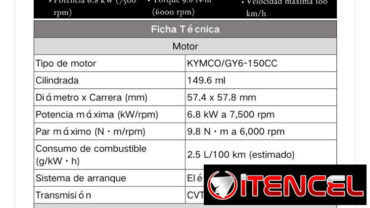 Moto de combustible 150CC LAITUNING LT-150T-10