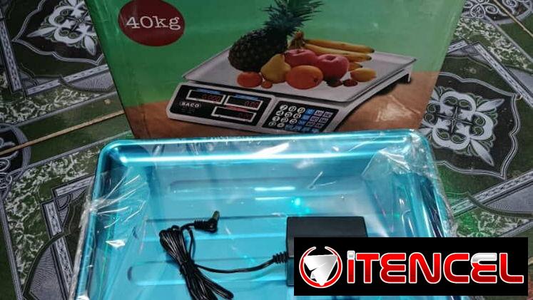 Bascula – Pesa digital se mesa marca saco 40kg –  60 Usd