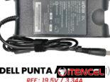 Cargador para Laptop Dell de punta fina de 19.5v 2.31a, nuevo mas garantia.