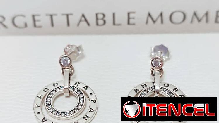 Aretes Pandora. Precios en cada foto. Garantía incluida en su compra. Mensajería disponible. LM joyería