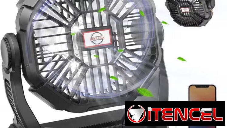 Ventilador recargable
