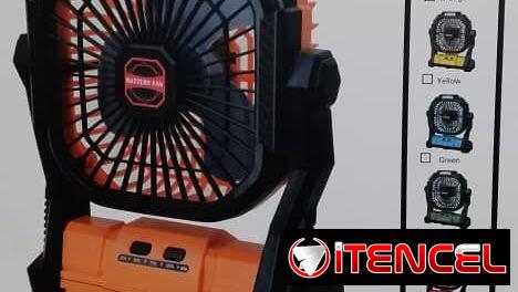 Ventiladores recargables con mas de 6h de duracion
