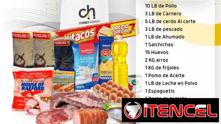 Combos de alimentos con entrega GRATIS en 24h (Kinetica)