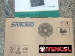 Ventiladores de Pedestal Recargable Sanumo LED tubo,modo de control mando a distancia, 6 v, duración de la bateria