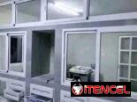 Trabajos de marquetería de aluminio
