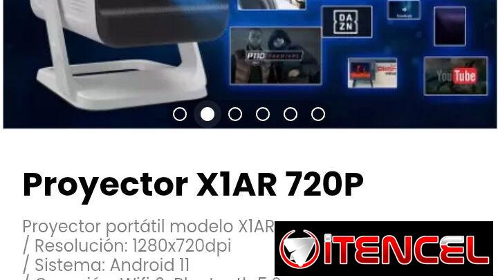 Proyector X1AR 720P. Portátil modelo X1AR