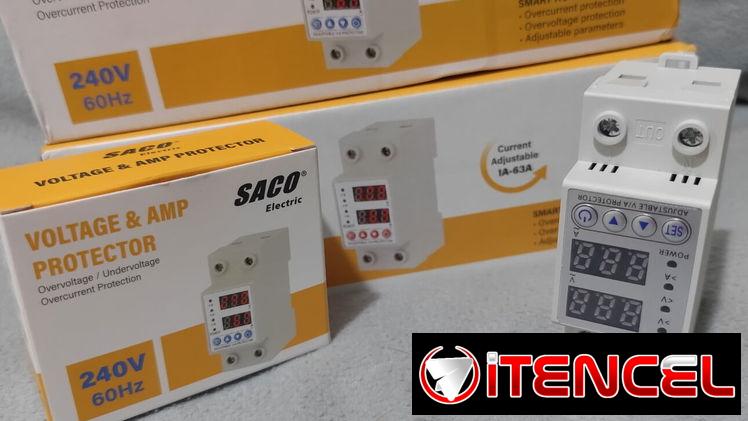 Protectores de línea tipo breaker o protector de voltaje inteligente 220 v