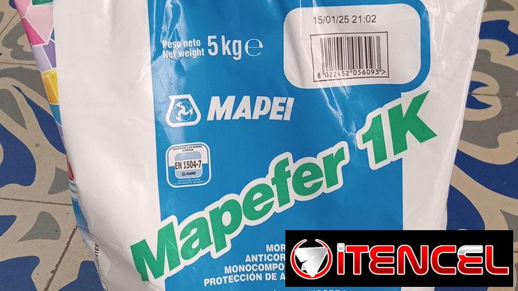 Cemento original Mapefer es de 5kg