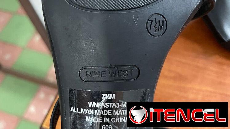 Tacones negros Nine West #38.5