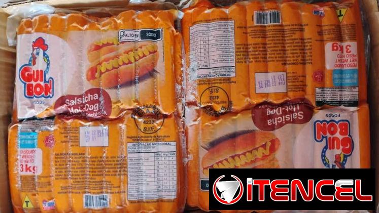 Salchicha 3kg 55-60 unidades
