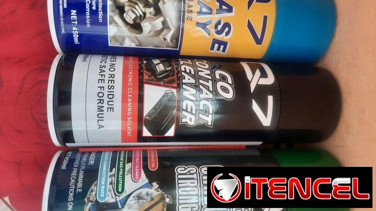 Inllector carburador, limpia contacto, grasa líquida