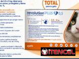 Revolution Plus para eliminar parásitos externos e internos en gatos