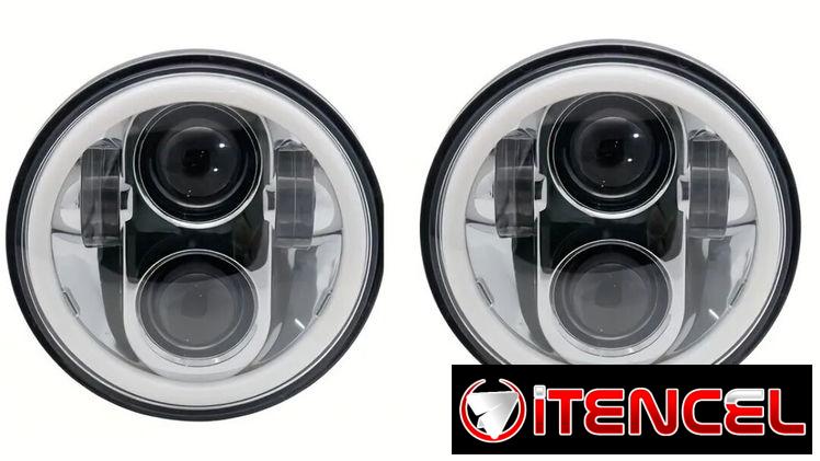 Pantalla 5.75 pulgadas para moto GN125 y muchas más LED calidad q trae luz diurna e intermitente o luz diurna amarilla.
