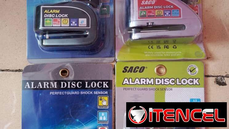 Candados con alarma para motos