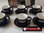 Tazas Cubitas. Dos formatos disponibles. Para café expresso y para capuchinos. Mensajeria disponible