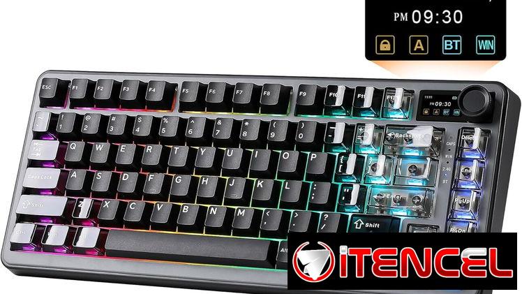 ⌨️Teclado Gaming Mecánico Yunzii B75 Pro Max