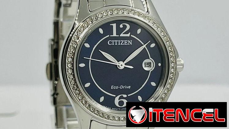 RELOJ CITIZEN ECODRIVE SILHOUTTE CRYSTAL (FE1140-86L) DE MUJER ,30MM EN ACERO INOXIDABLE CON BISEL DE DIAMANTES 58049738