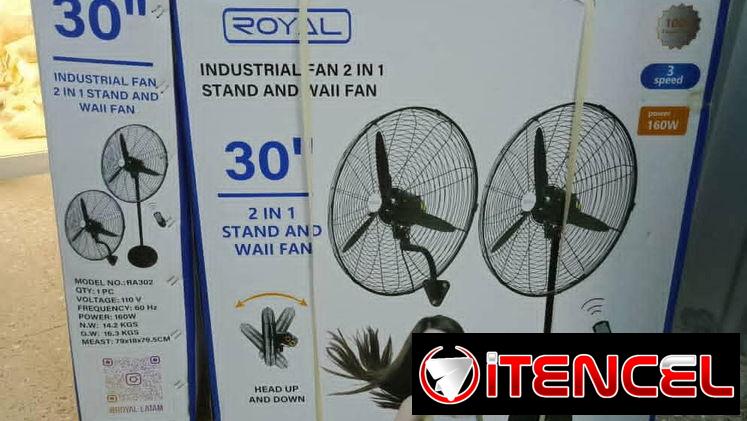 Ventilador Industrial de 30 pulgadas en 160usd