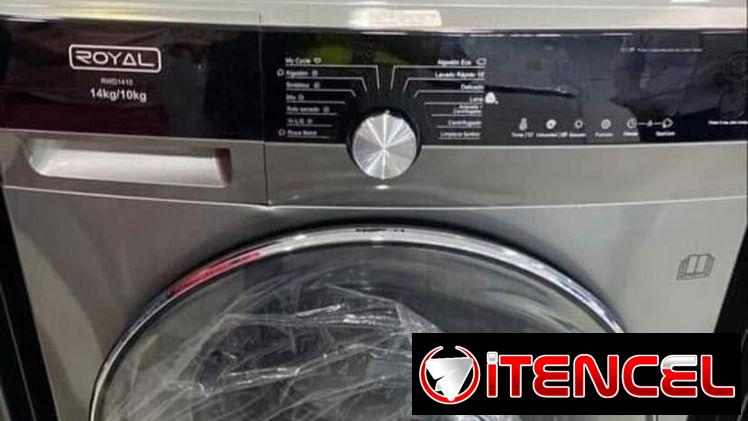 Lavadora secadora al vapor de 14 kg Royal  Factura y garantia de 1 mes con transporte incluido
